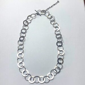 Sterling Silver Circle Chain